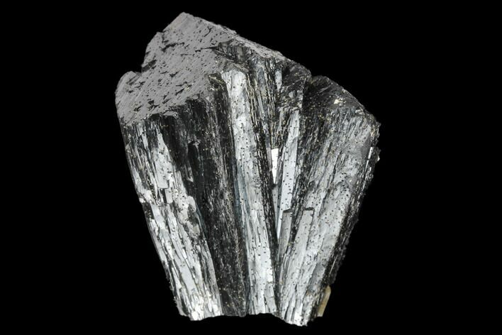 Lustrous Ilvaite Crystal Cluster with Quartz - Inner Mongolia #173099